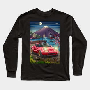 Mazda MX-5 Miata (1990) Japanese Art Long Sleeve T-Shirt